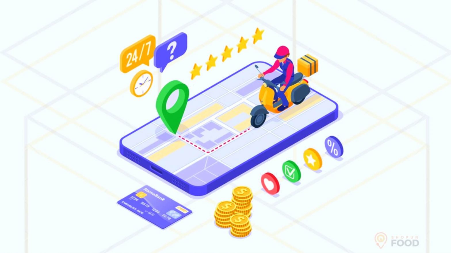 Start a food delivery app like ubereats